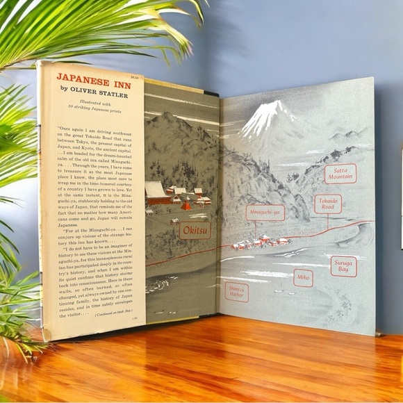 VINTAGE Japanese Inn: A Reconstruction of the Past by Oliver Statler Hardcover - Picture 3 of 13